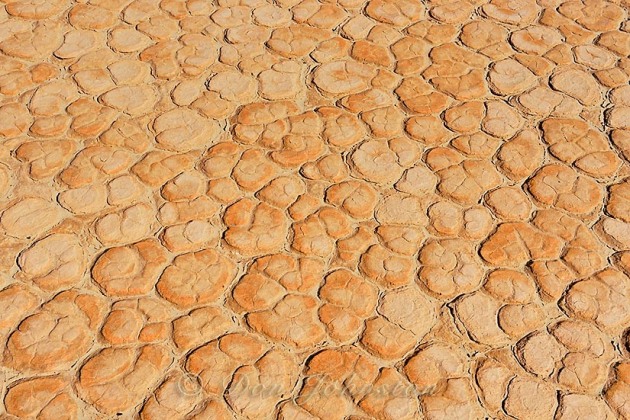 Mesquite Sand dunes- hardpan mud tiles